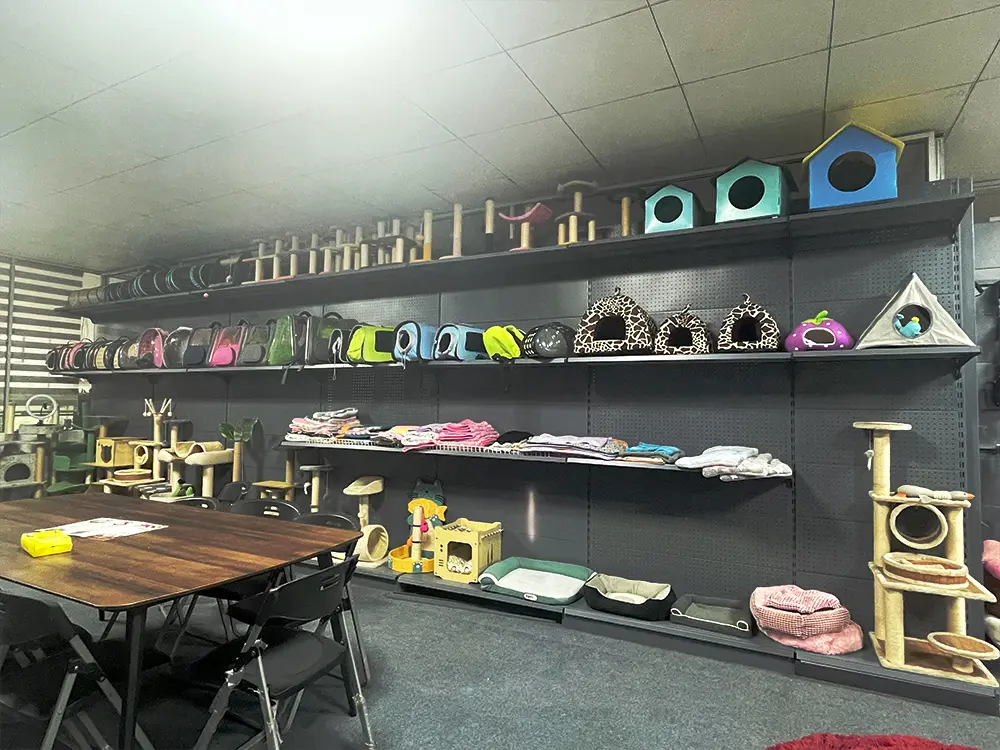 our sample room