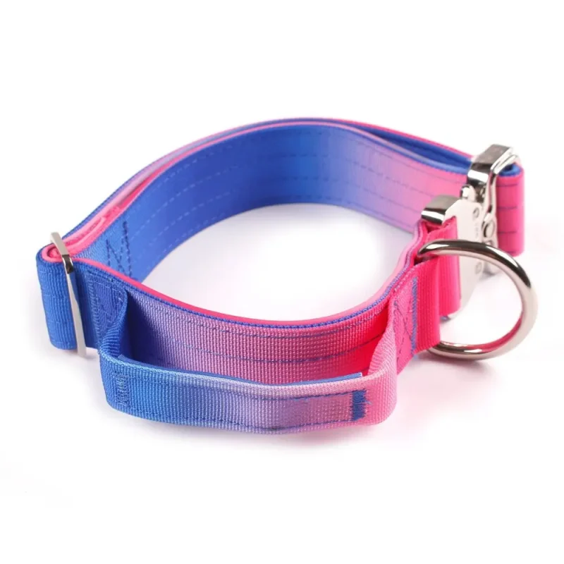 gradient collar purple and pink color