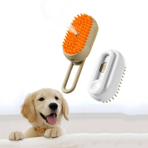 clean hair removal spray massage brush