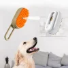 clean hair removal spray massage brush