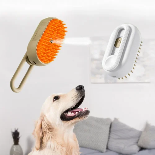 clean hair removal spray massage brush