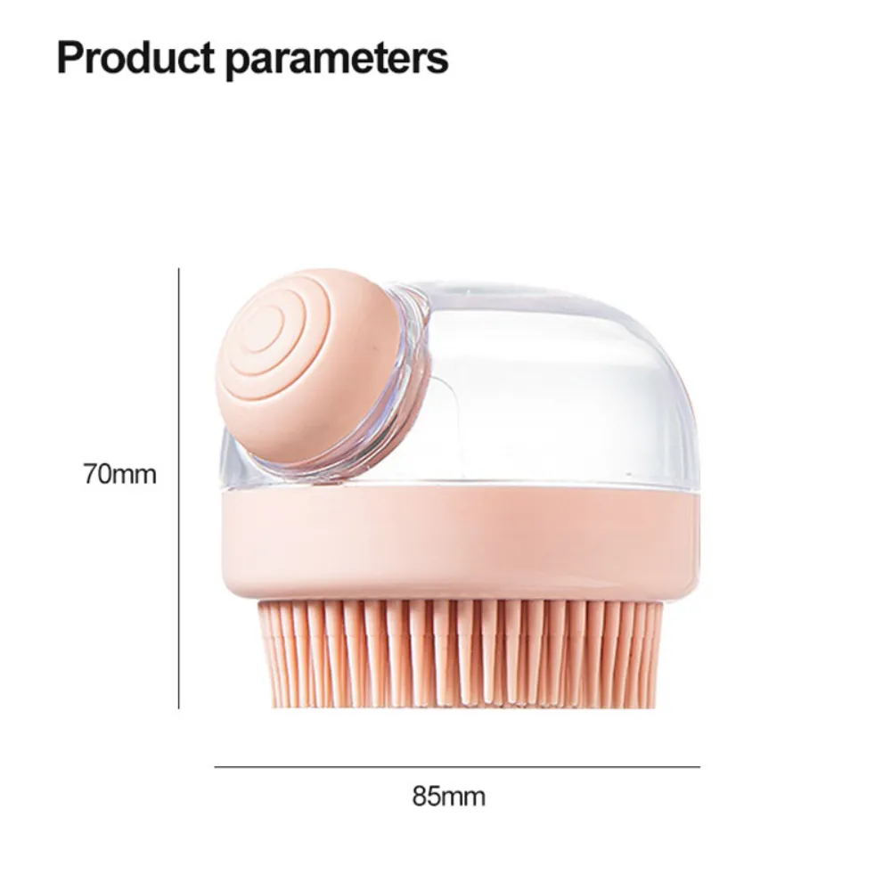 pet cleaning bath massage brush product parameters