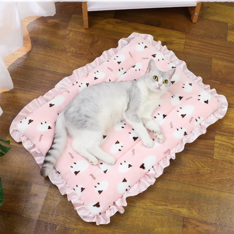 cute plush warm comfortable pet soft blanket