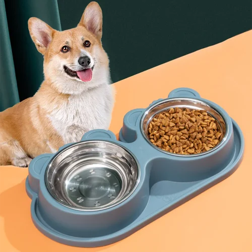 slow eating healthy feed dog bowl