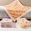 fluufy flannel soft warm custom logo pet blanket