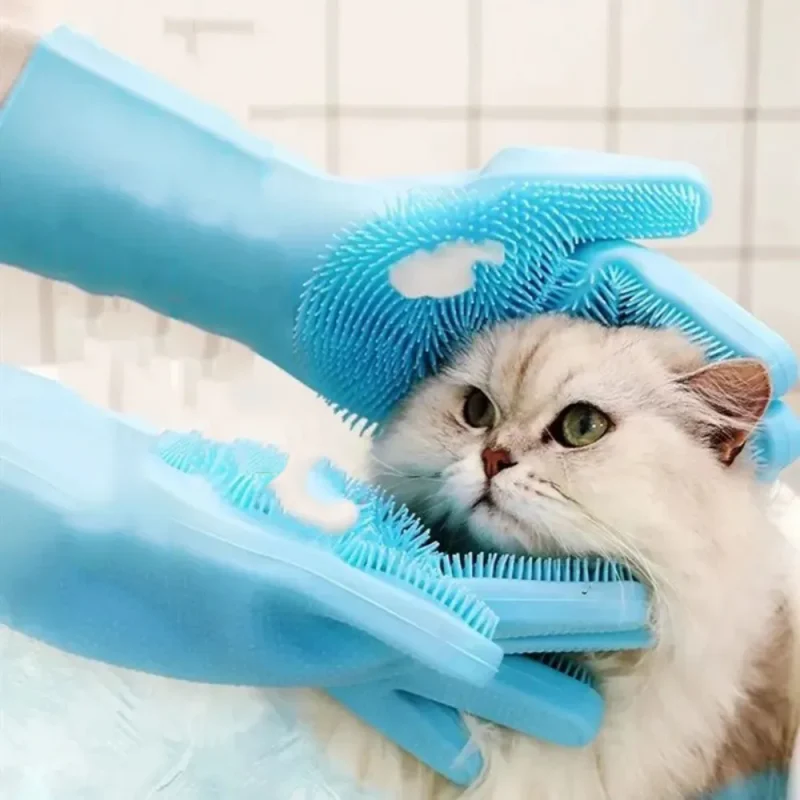 sillione body pet hair remover gloves