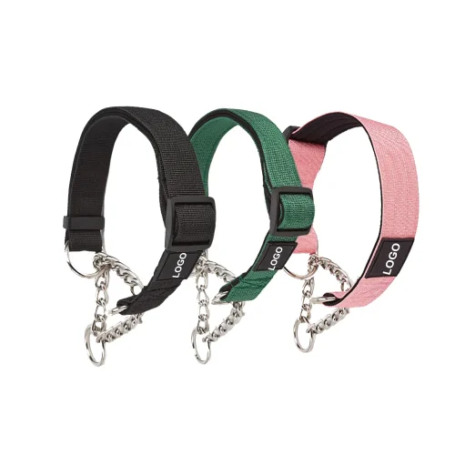 half chain collar three color