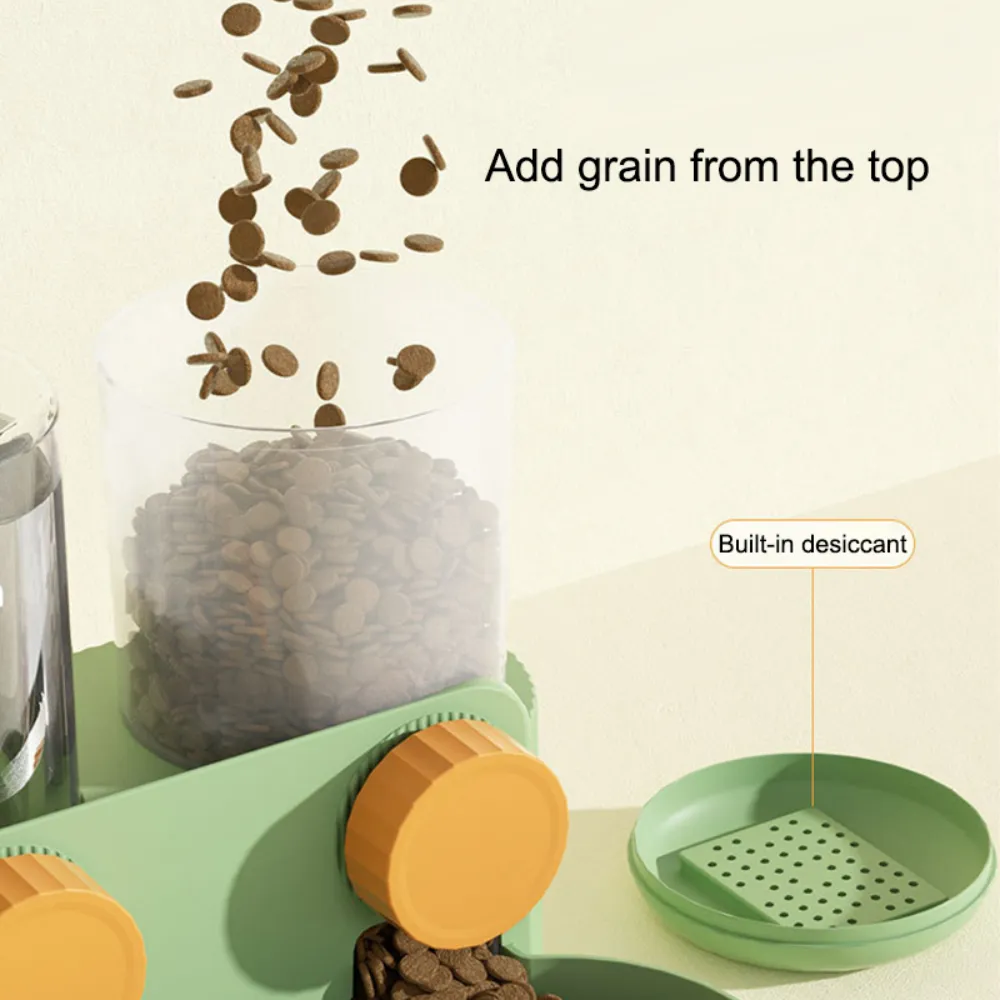 add grain from the top