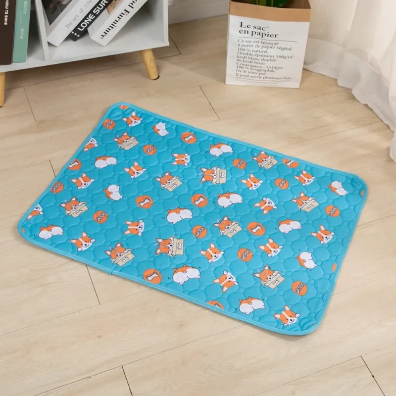 waterproof pet pee mat custom print pattern acceptable