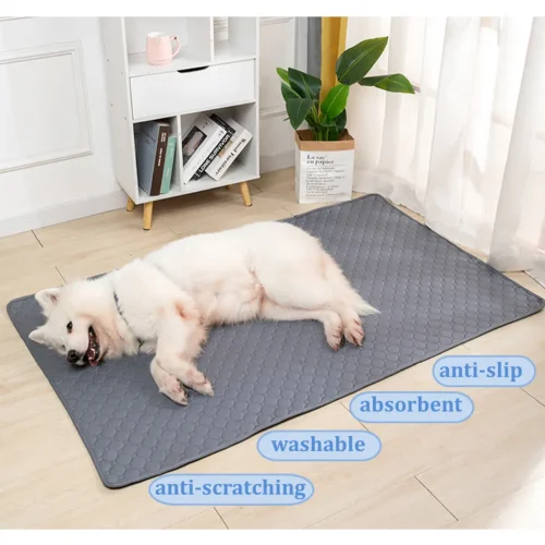 waterproof pet pee mat anti-scratching washable absorbent anti-slip