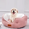 soft warm pet bed luxury cozy nest for dogs and cats