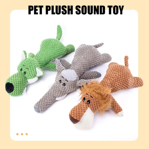 pet plush sound toy