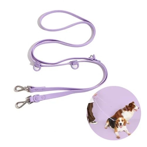 adjustable waterproof pvc long leash dog lead