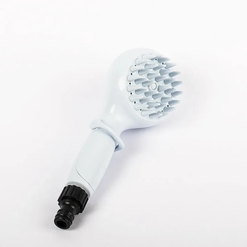 dispenser shower spraver pet bath massage brush