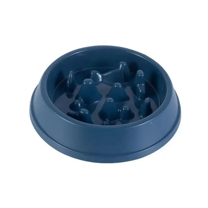 slow eating healthy feed dog bowl