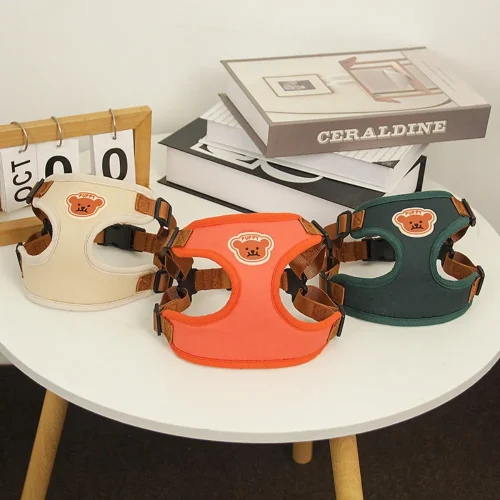 three color harness for small pets
