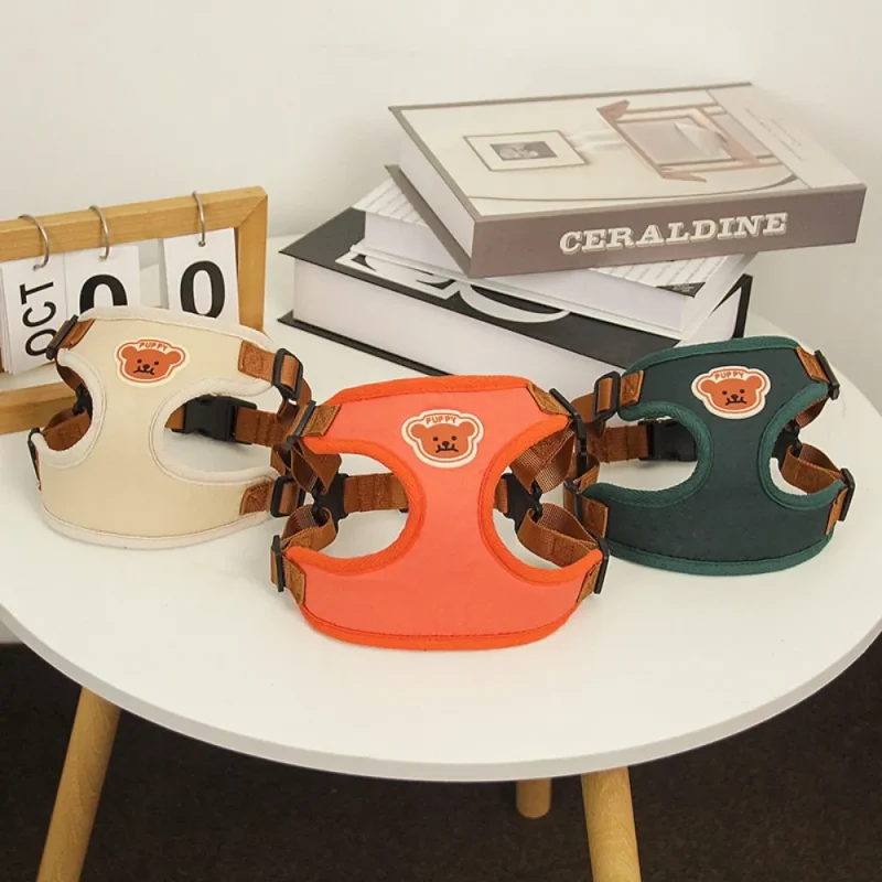 three color harness for small pets