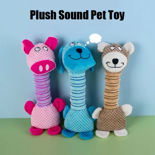 plush sound pet toy