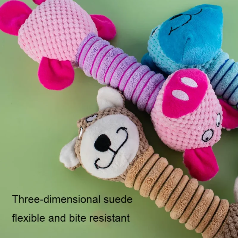 three-dimensional suede flexible and bite resistant