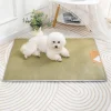 summer cool cushion dog rattan sleeping pet mat