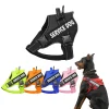 reflectove breathable adjustable pet outdoor dog vest harness multi-color