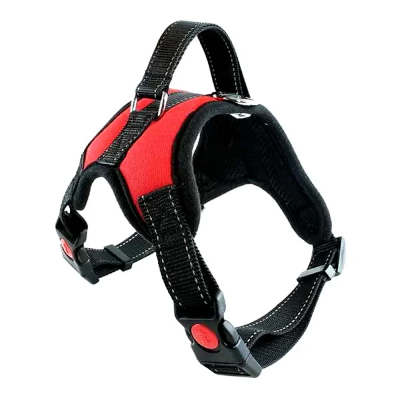 adjustable servise dog vest no pull harness back side