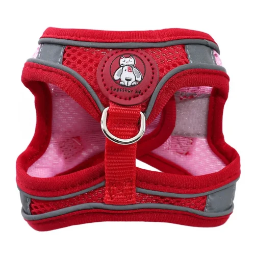 pet supplies catpulling rope vest reflective harness leash set