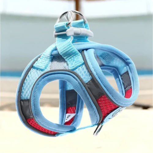 pet supplies catpulling rope vest reflective harness leash set