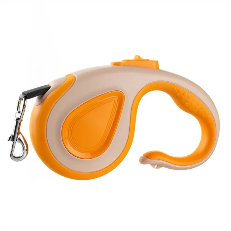 orange color leash