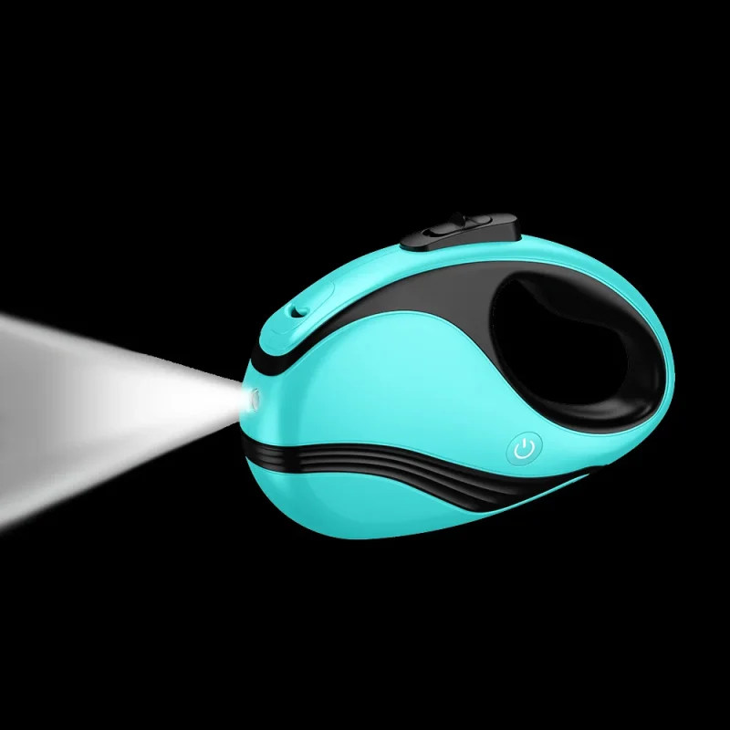 Retractable Dog Leash with LED Flashlight