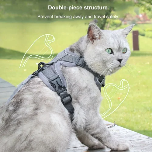 double-piece structure prevent breaking away and travel safety