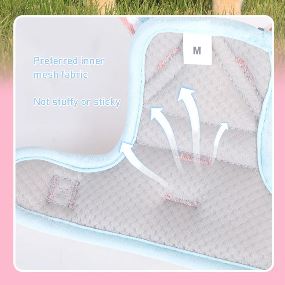preferred inner mesh fabric not stuffy or sticky