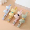 Pet Colorful Burtterfly Quick Release Puppies Cat Collar