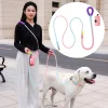 New Design Custom Luxury Multiple Colors Jogging Leash Dog Lead