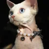 Dog Cat Pearl Collar Necklace Chain Sweet Decorations