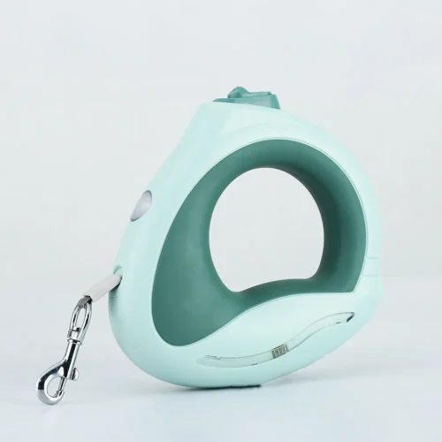 Retractable Leash With Led Light Hands Free Wearable Dog Leashes green color