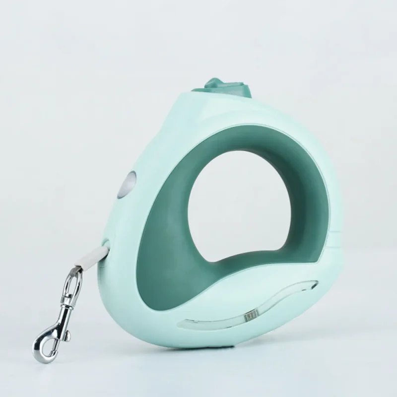 Retractable Leash With Led Light Hands Free Wearable Dog Leashes green color