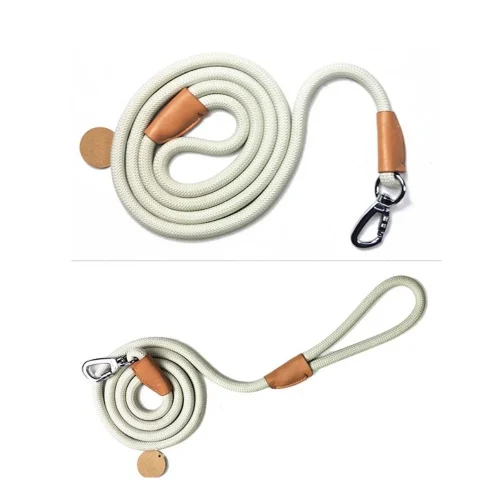 Adjustable Handle Hands Free Slip Lead Dog Leash