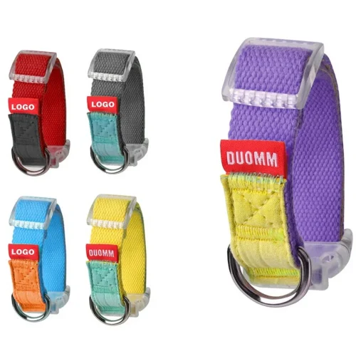 Personalized Dog Collar Contrast Color Design Adjustable Collar